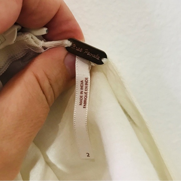 Free people Margarita Sleeveless Embroidered Romper 2 Boho Festival feminine - Picture 9 of 9